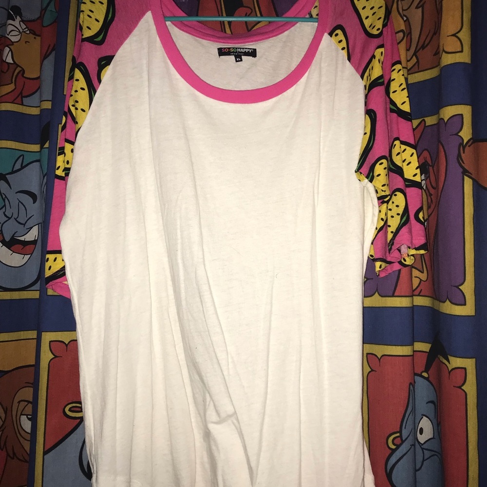 Taco Baseball Tee